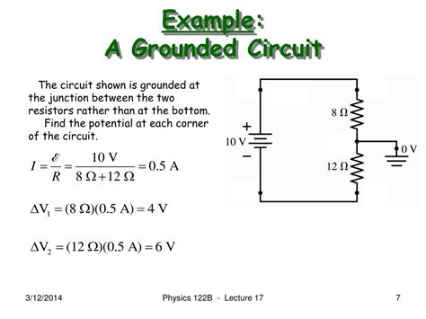 ground in a circuit.